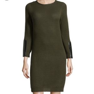 Laundry by Shelli Segal Popcorn Knit Sweater Dress